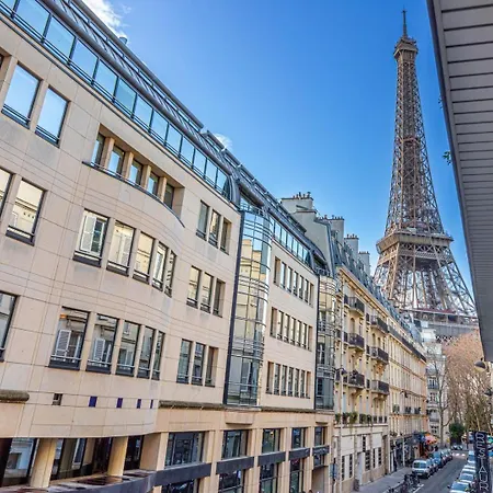 Guestready - Appt Avec Tour Eiffel Vues 아파트 *